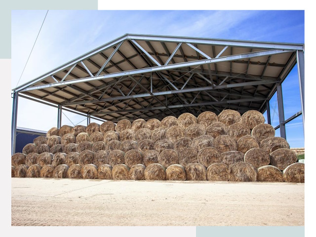 Строительство сенохранилищ в Морозовск от 616 руб.