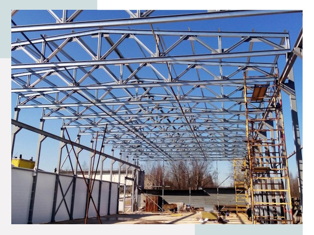 Строительство цехов в Морозовск от 616 руб. под ключ