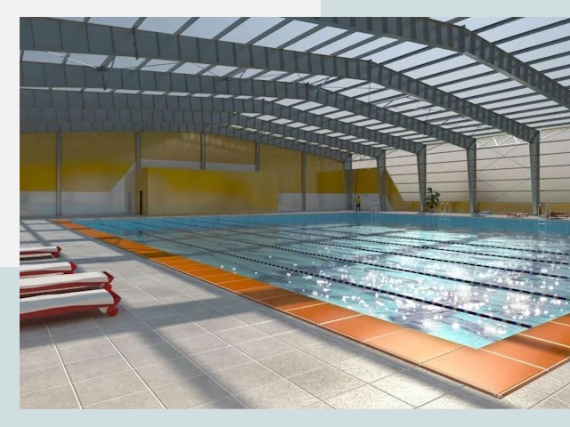 Строительство крытых бассейнов в Морозовске