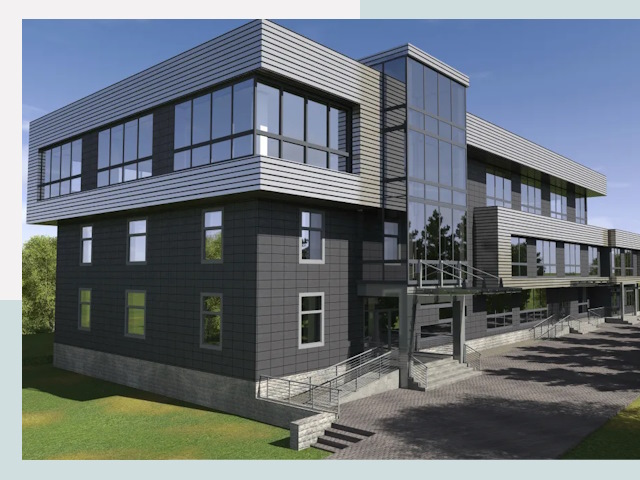 Административные здания в Морозовске