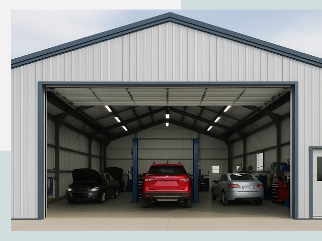 Ангары из сэндвич панелей от 616 руб. в Морозовск