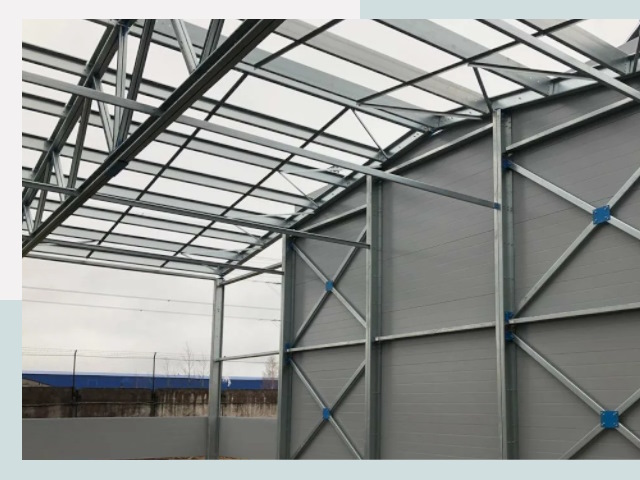 Каркасные ангары от СтальСтрой-Мрз по цене от 616 руб.