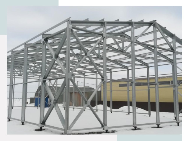 Каркасные ангары в Морозовске