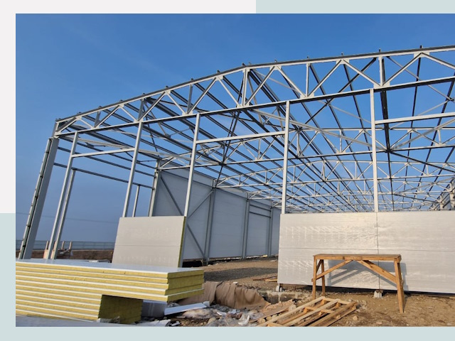 Утепленные ангары в Морозовск от 616 руб. за м²