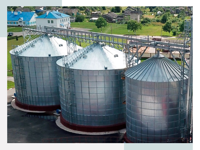 Металлические силосы в Морозовске