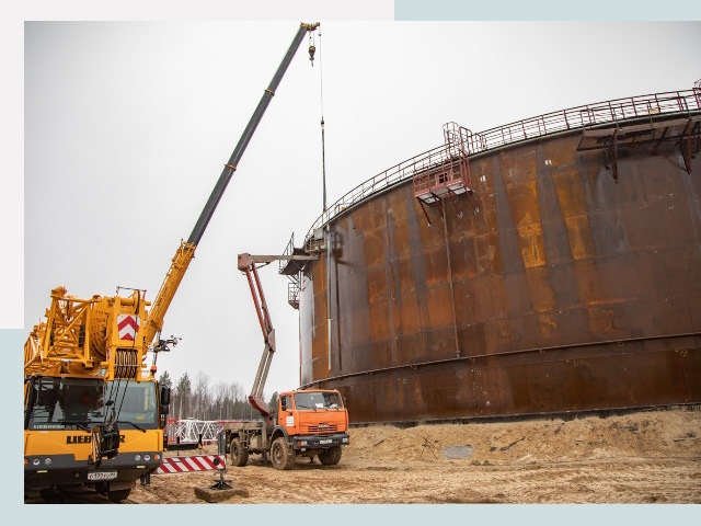 Монтаж резервуаров в Морозовске от 616 руб. за м³