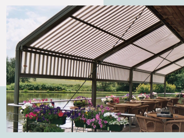 Элегантные навесы для кафе от 616 руб в Морозовск