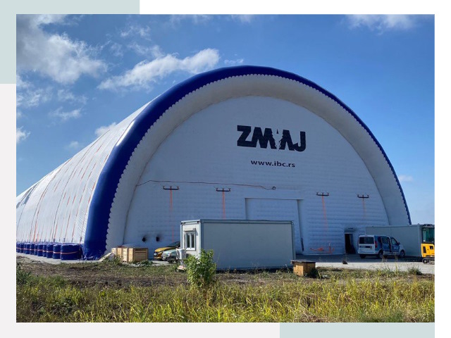 Брендирование ангаров в Морозовске