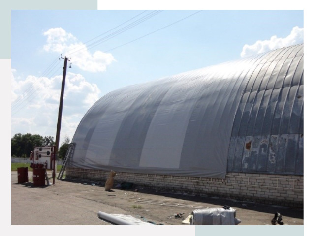 Ремонт ангаров в Морозовске