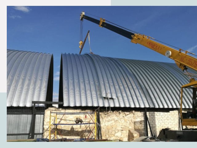 Реконструкция ангаров в Морозовске от 616 руб.