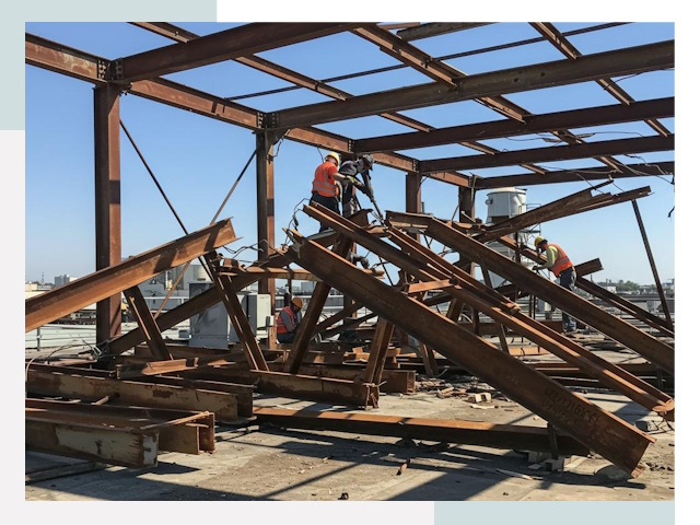 Демонтаж металлоконструкций в Морозовске от 616 руб.