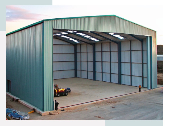 Строительство ангаров в Морозовске