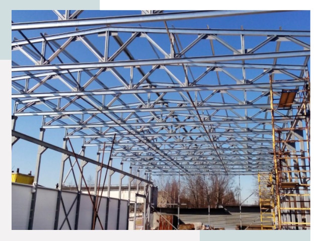 Металлокаркасы для складов в Морозовске